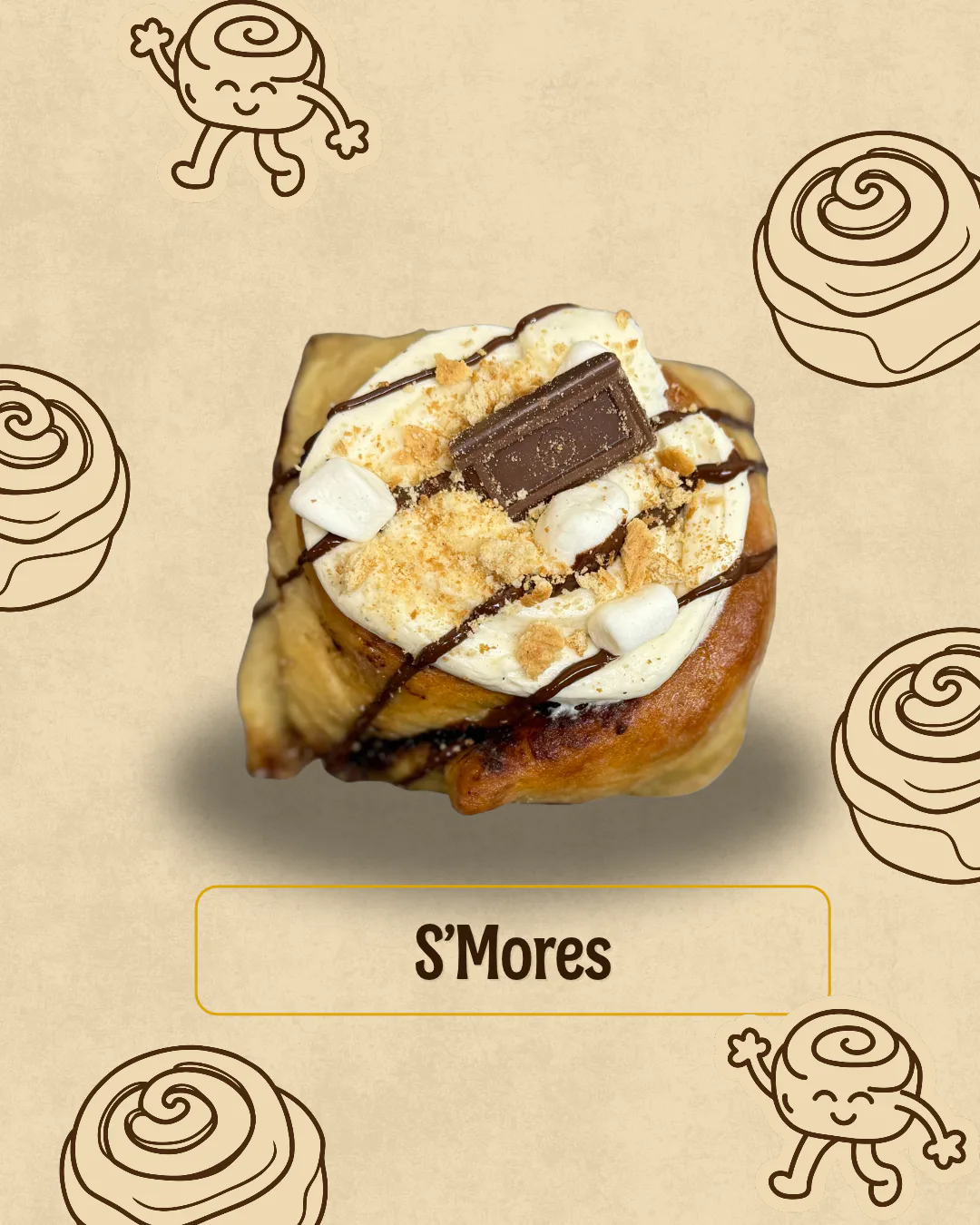 Photo of S'Mores Rolls from Kugles' Bakery