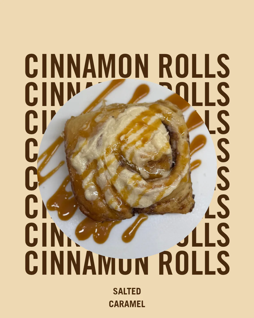 Photo of Salted Caramel Cinnamon Rolls from Kugles' Bakery