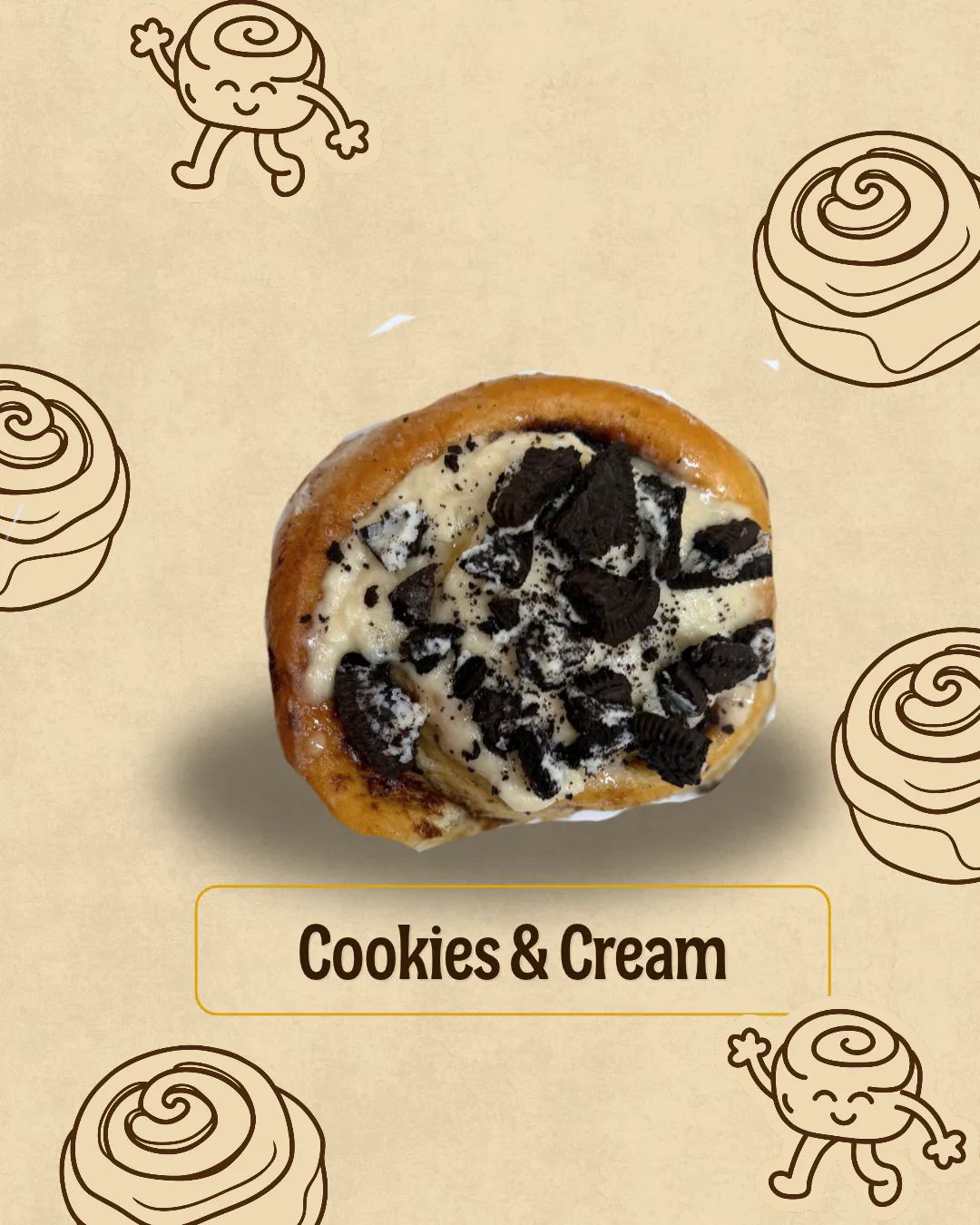 Photo of Cookies & Cream Rolls from Kugles' Bakery