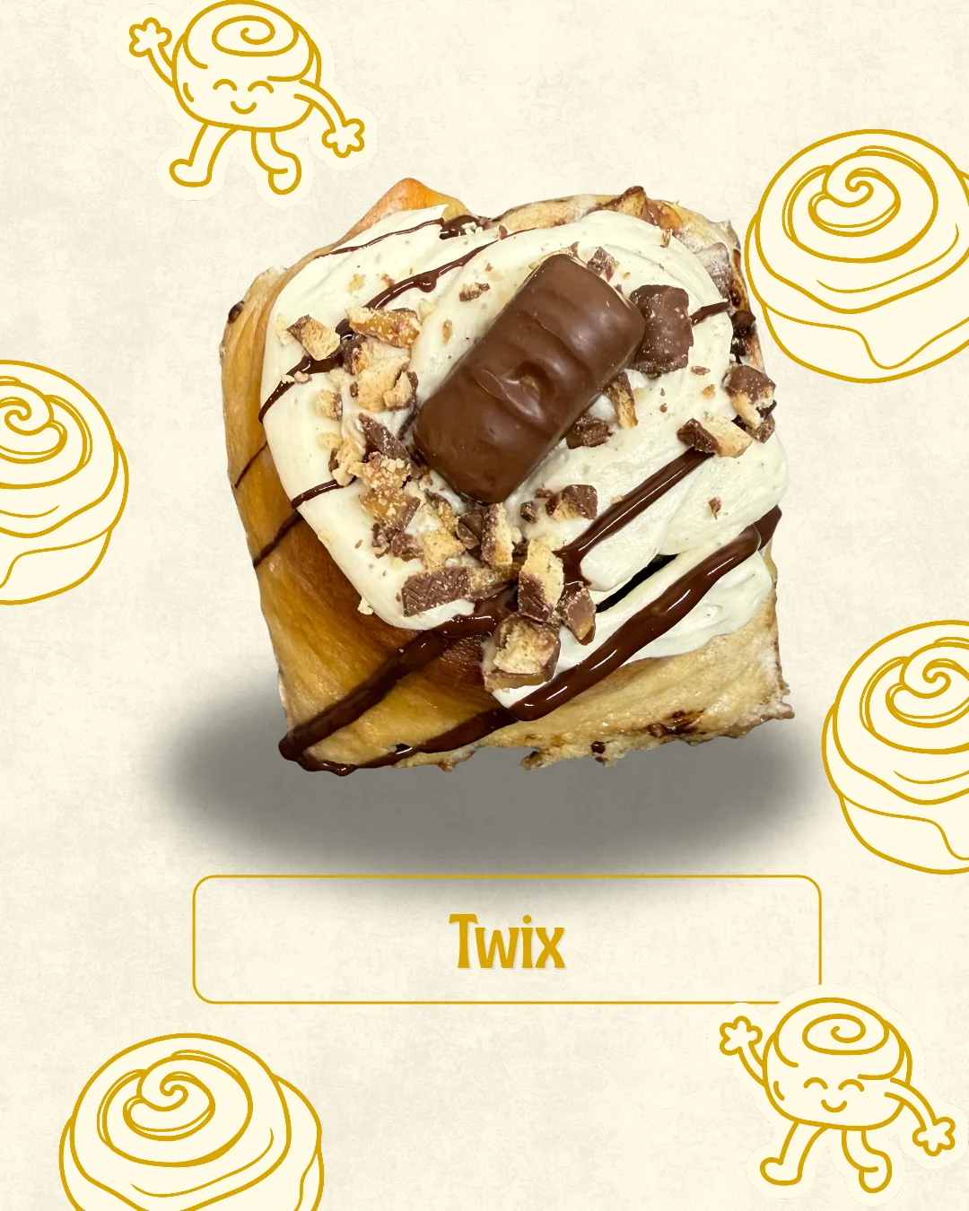 Photo of Twix Rolls from Kugles' Bakery