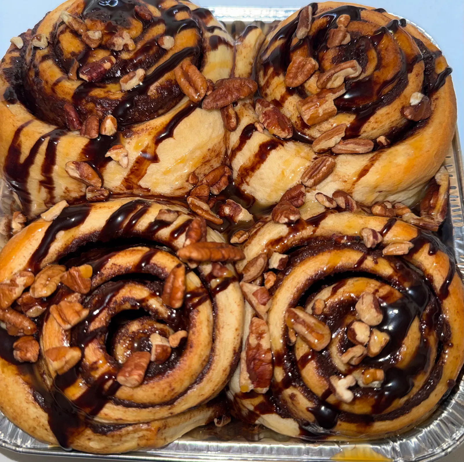 Turtle Cinnamon Rolls
